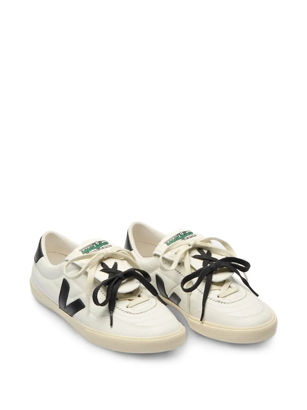 VEJA x Magliano Panenka leather white sneakers Wit