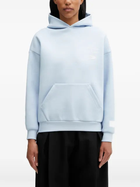 WRSTBHVR Studio V13 logo-print pouch-pocket hoodie