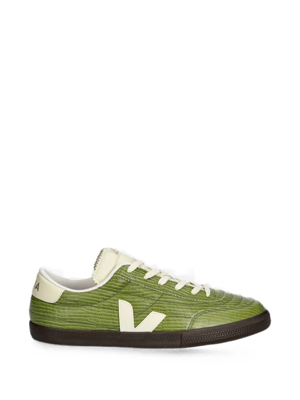 VEJA Panenka dragon leather kiwi Groen