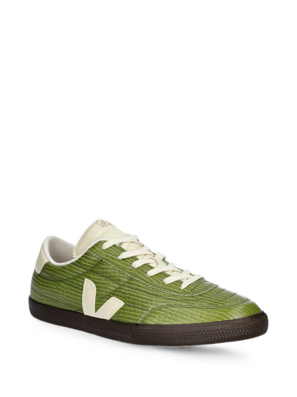 VEJA Panenka dragon leather kiwi Groen