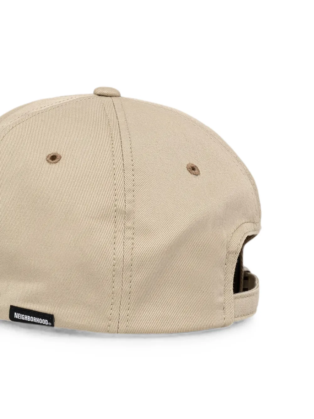 Neighborhood Honkbalpet met geborduurd logo Beige