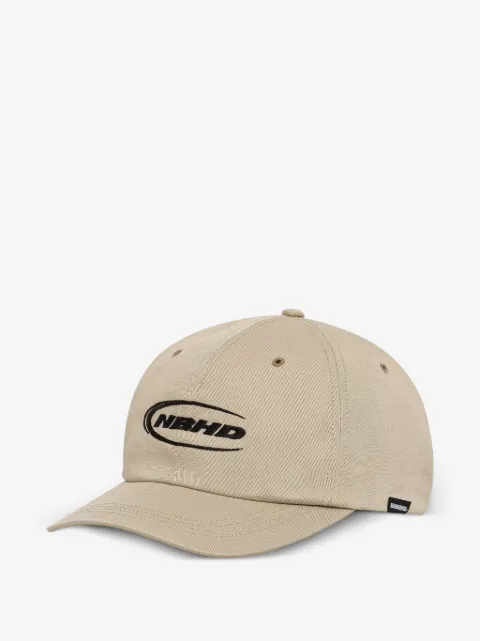 Neighborhood logo-embroidered baseball cap