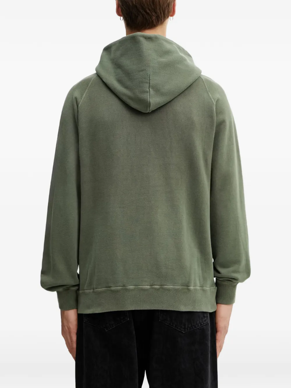 Neighborhood Hoodie met geborduurd logo Groen