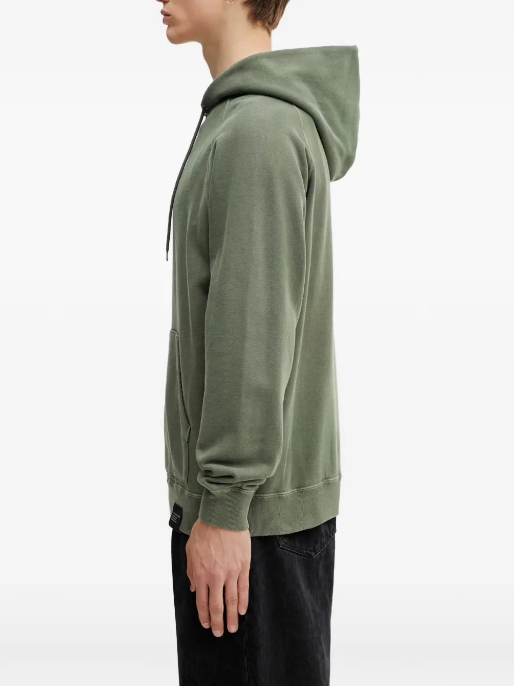 Neighborhood Hoodie met geborduurd logo Groen