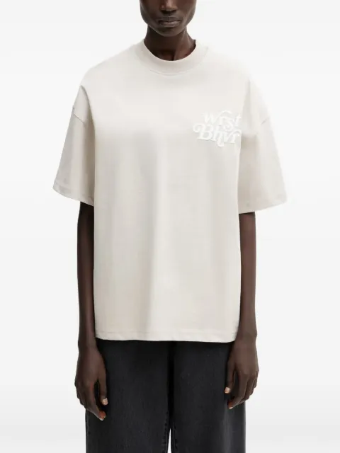 WRSTBHVR Reen V2 logo-print T-shirt