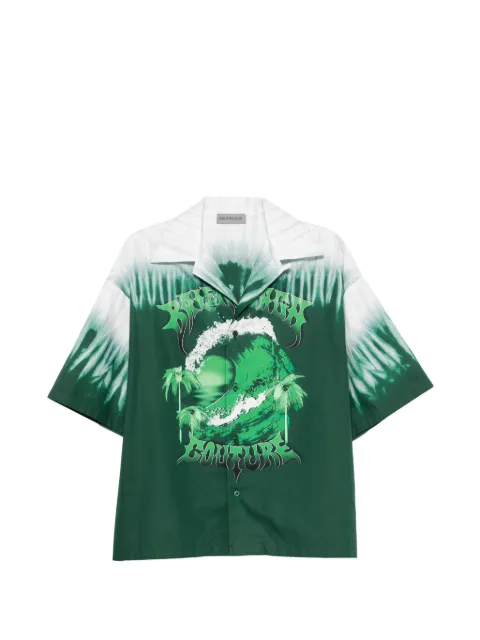 Balenciaga graphic-print shirt
