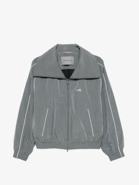 Balenciaga veste boutonnée à détails contrastants