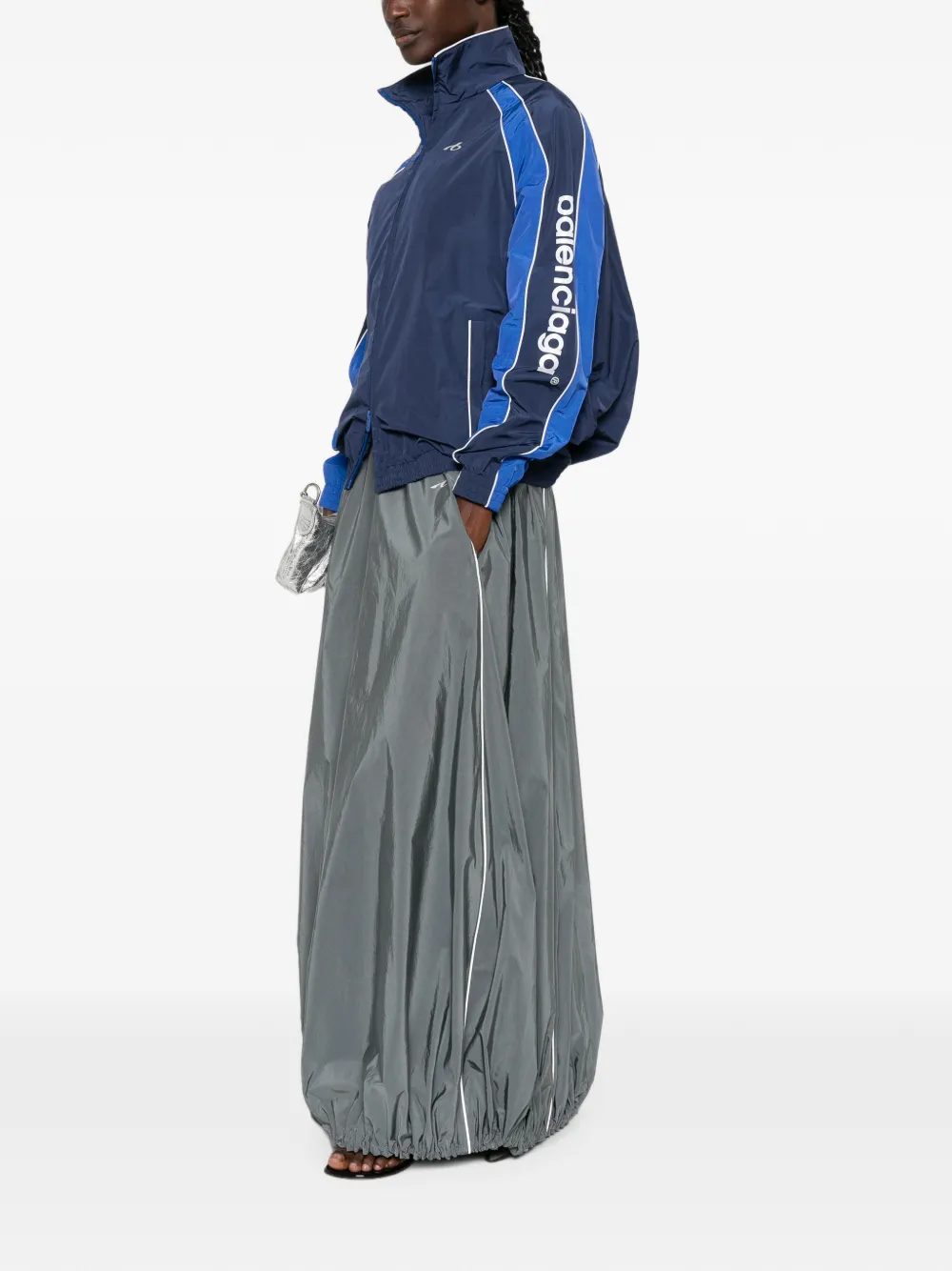 Balenciaga Jack met logoprint Blauw
