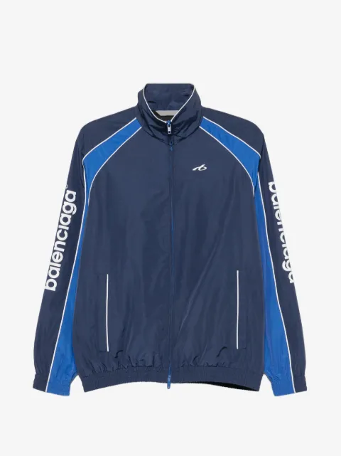 Balenciaga chaqueta con logo estampado