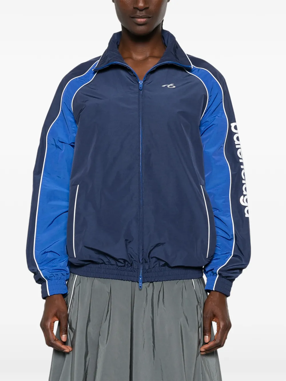Balenciaga Jack met logoprint Blauw