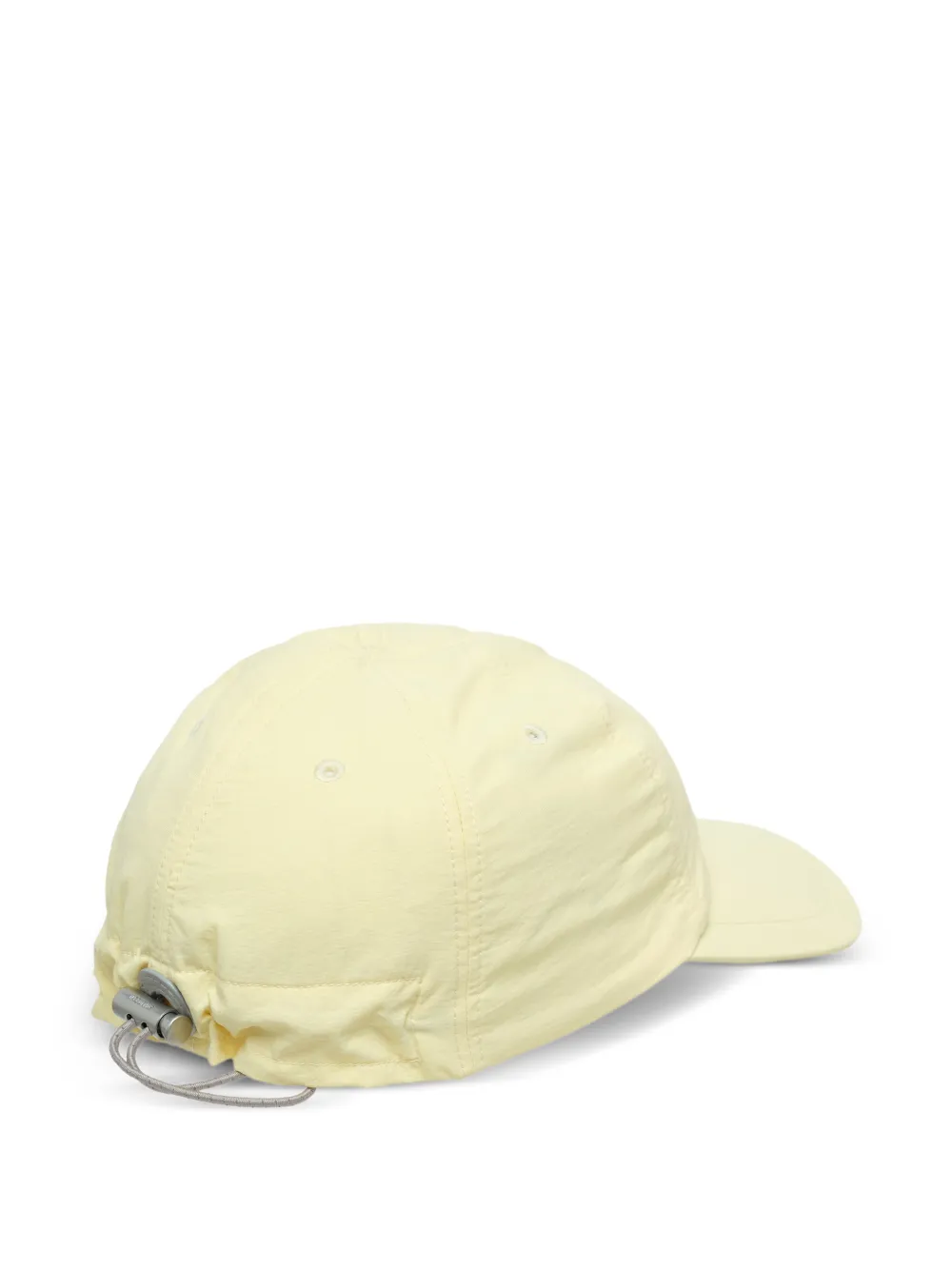 Jacquemus Pet met houtje-touwtje-sluiting en geborduurd logo Geel