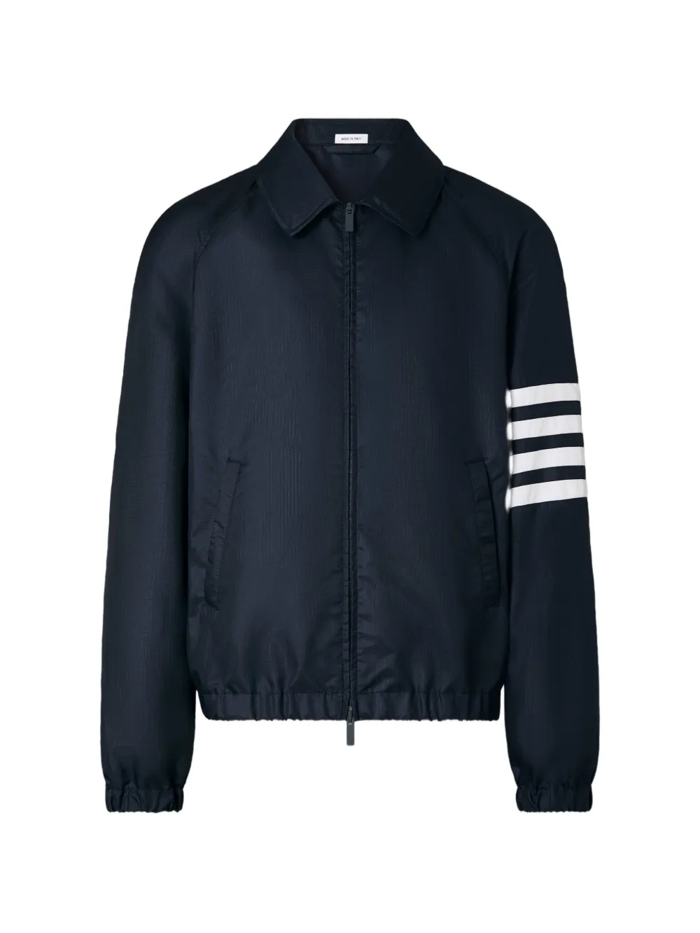 Thom Browne 4-Bar stripe jacket - Bianco