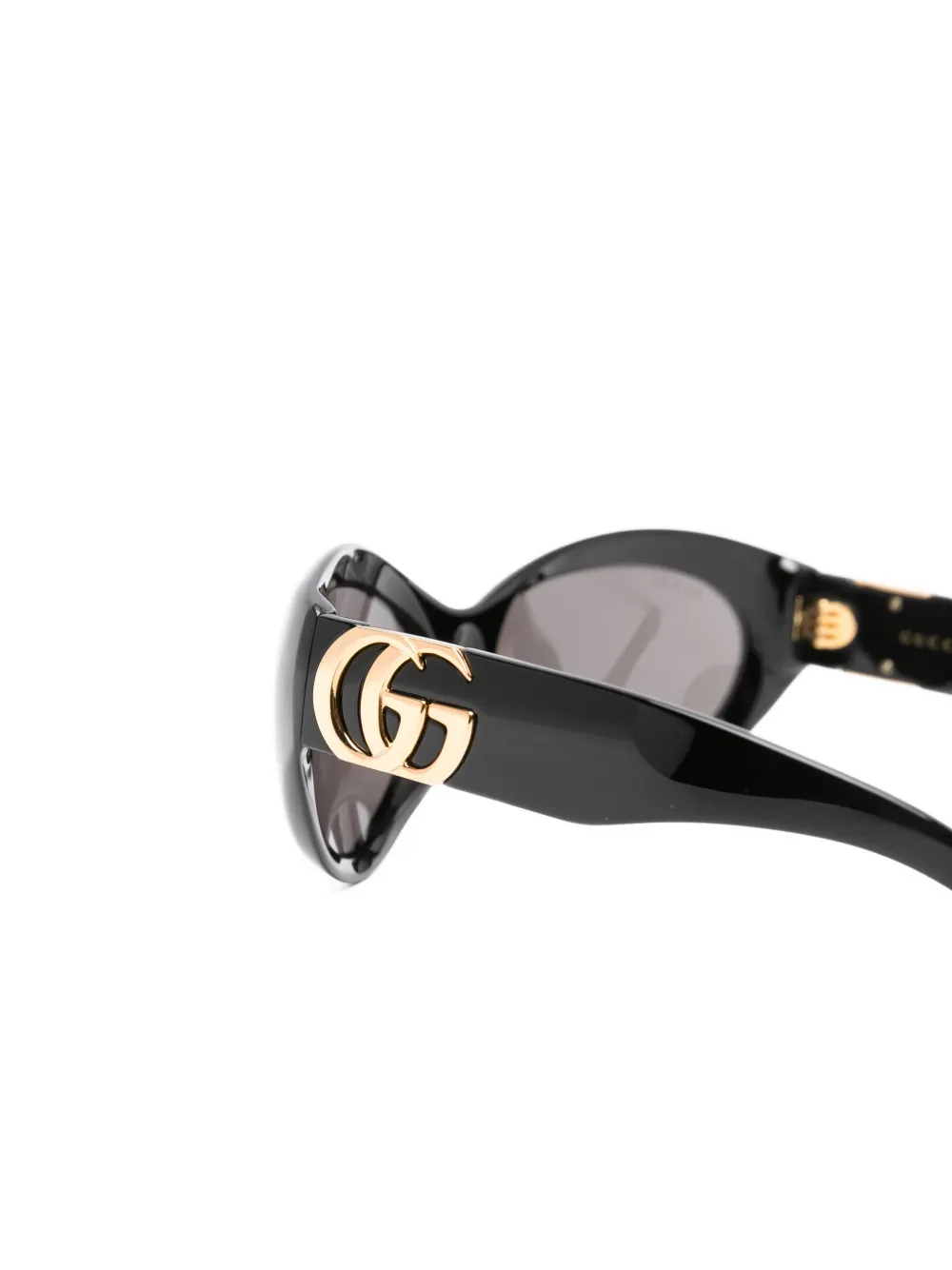 Gucci Eyewear Zonnebril met cat-eye montuur Bruin