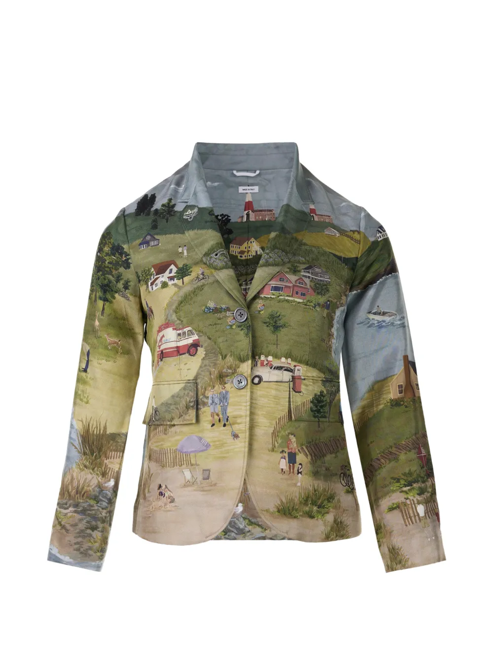 Thom Browne Nantucket Scenic jacket - Grigio