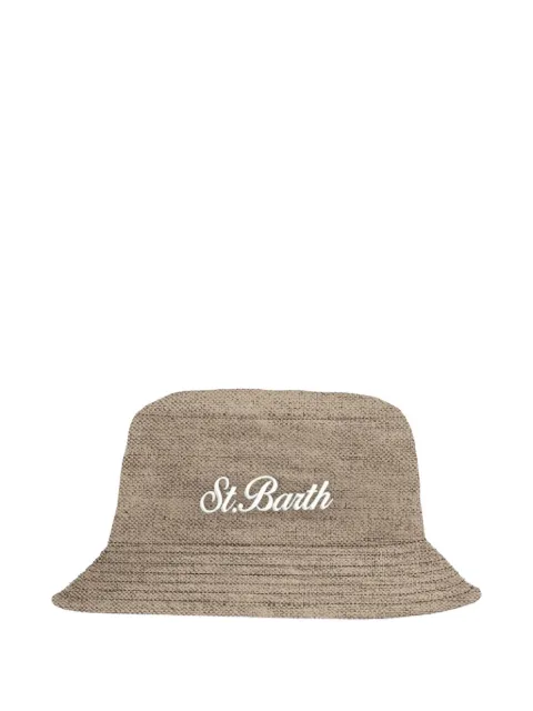 MC2 Saint Barth James linen bucket hat