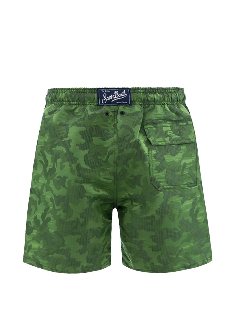 MC2 Saint Barth Harbor The Riviera zwembroek met camouflageprint Groen