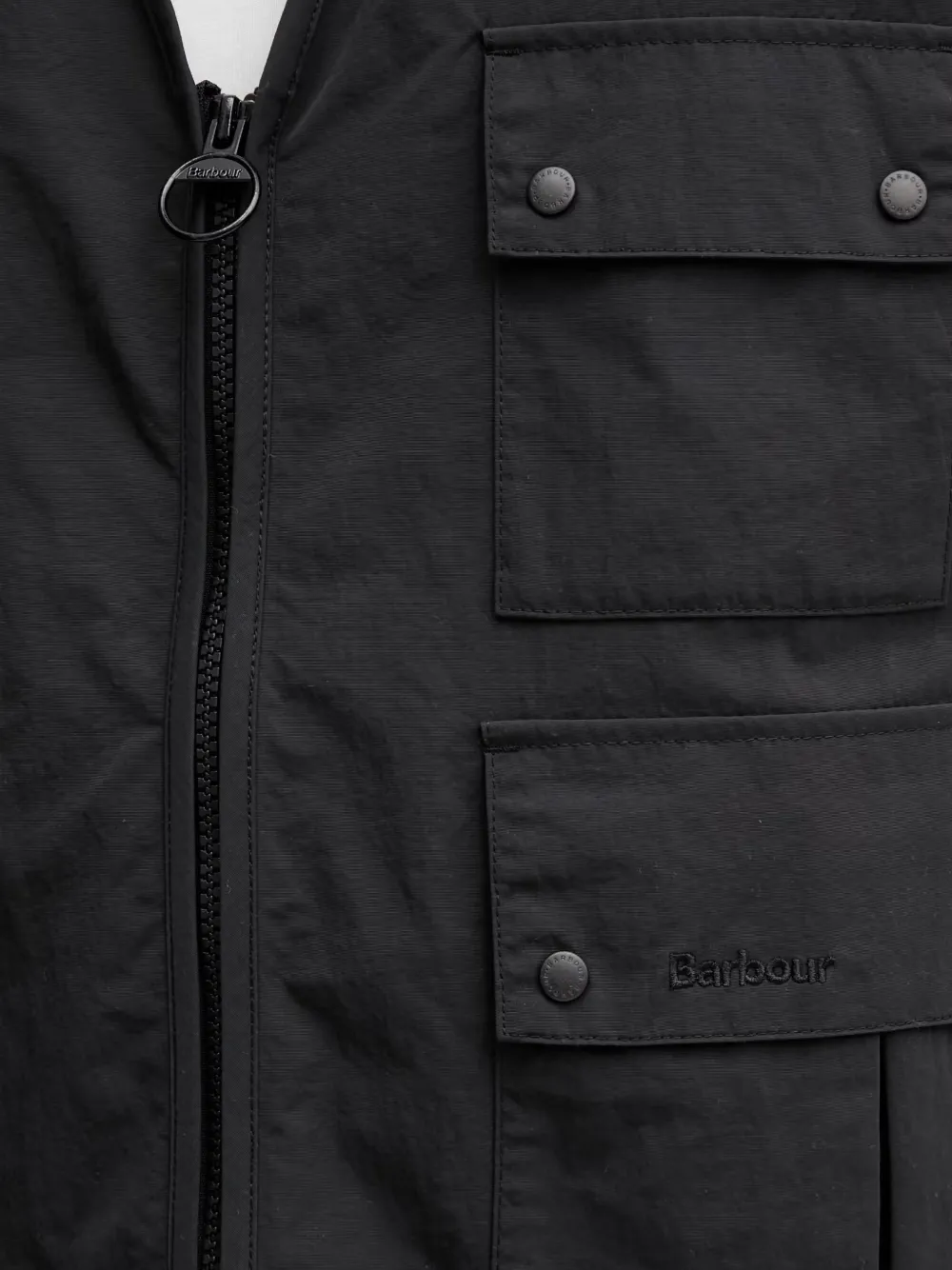 Barbour Flyfish gilet met meerdere zakken Zwart