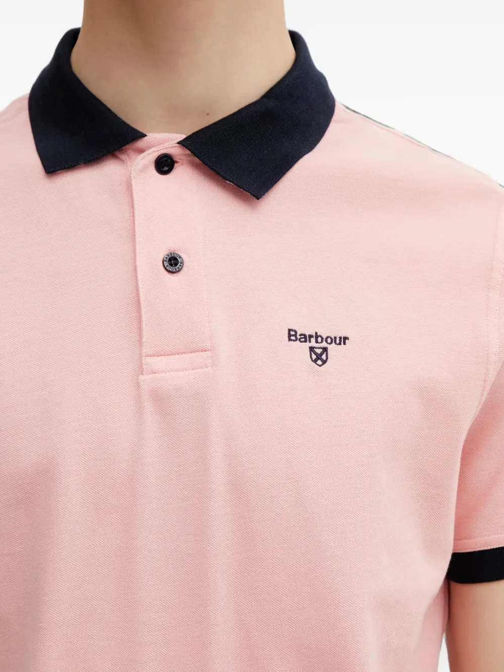 Barbour Lynmouth poloshirt Roze