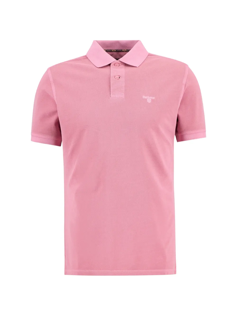 Barbour logo-embroidered polo shirt - Rosa