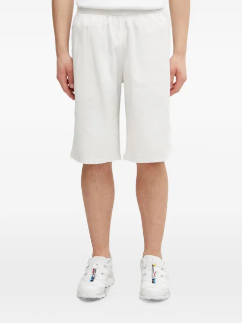 Gramicci elasticated logo-patch shorts