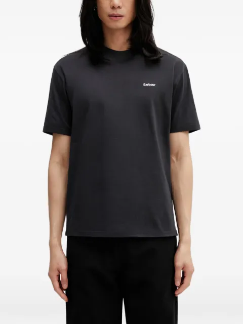 Barbour Dalton logo-embroidered T-shirt
