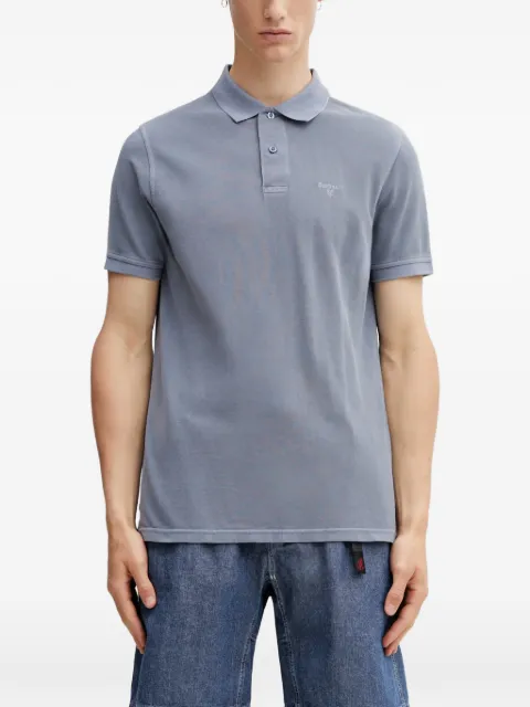 Barbour logo-embroidered polo shirt