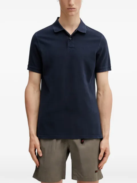 Barbour logo-embroidered polo shirt