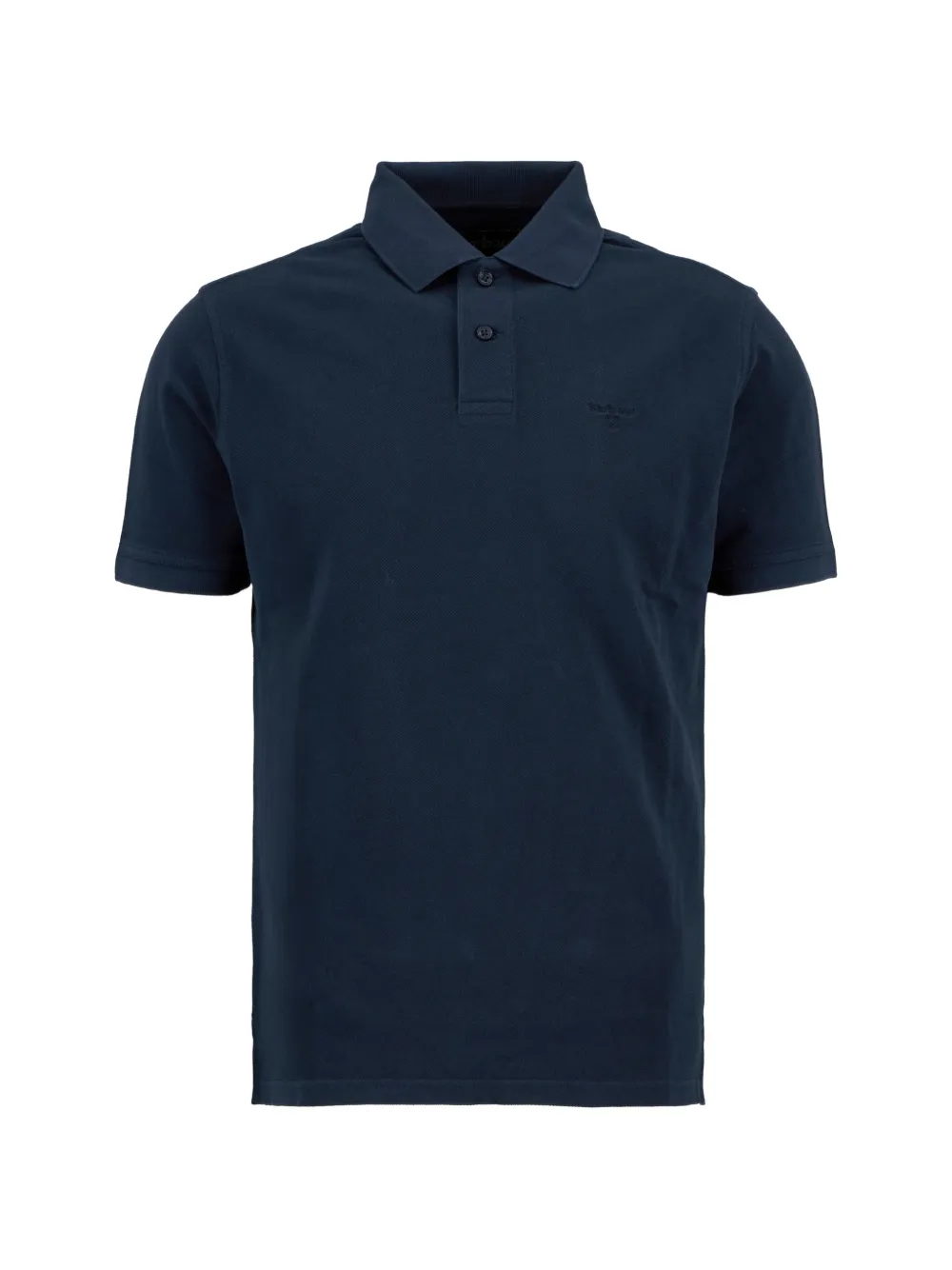Barbour logo-embroidered polo shirt - Blau