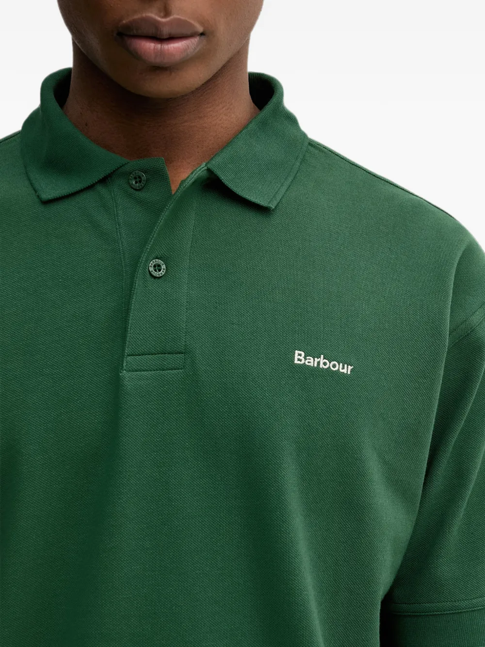 Barbour Hexham poloshirt Groen