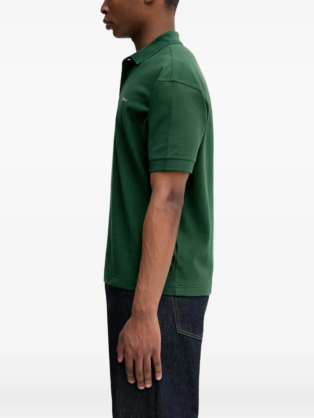 Barbour Hexham poloshirt Groen