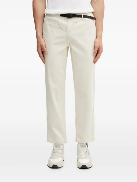 Gramicci pantalones rectos con cinturón