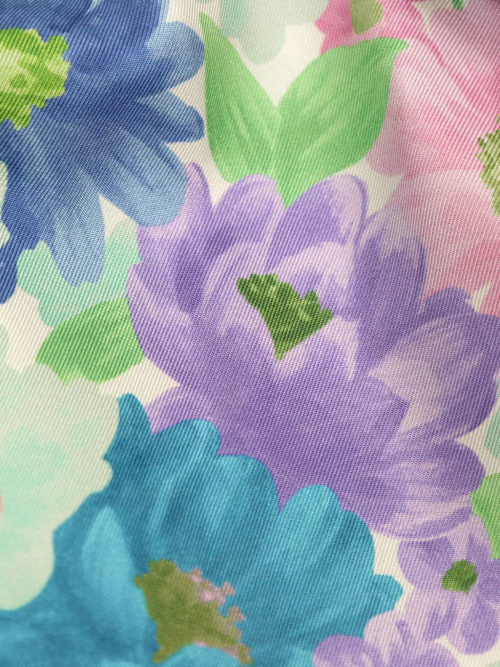 Versace Kids The Meadow Baby overhemd met bloemenprint Wit