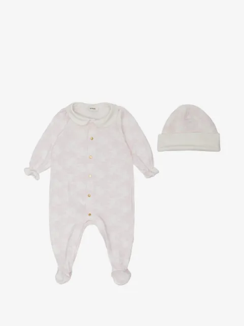 Versace Kids sovedragt med indgraveret logo og knapper