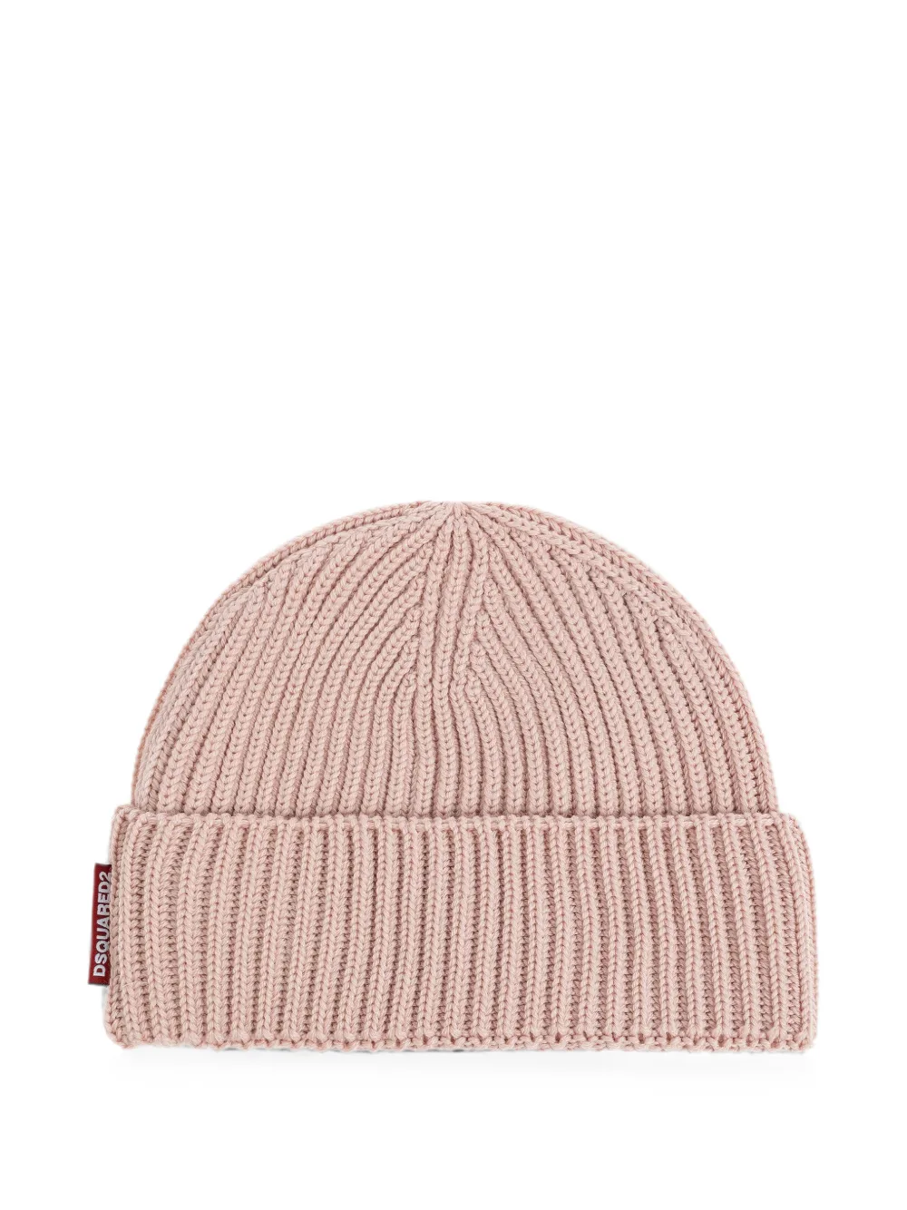  Dsquared2 Set De Gorro Y Bufanda De Canalé - Rosa 
