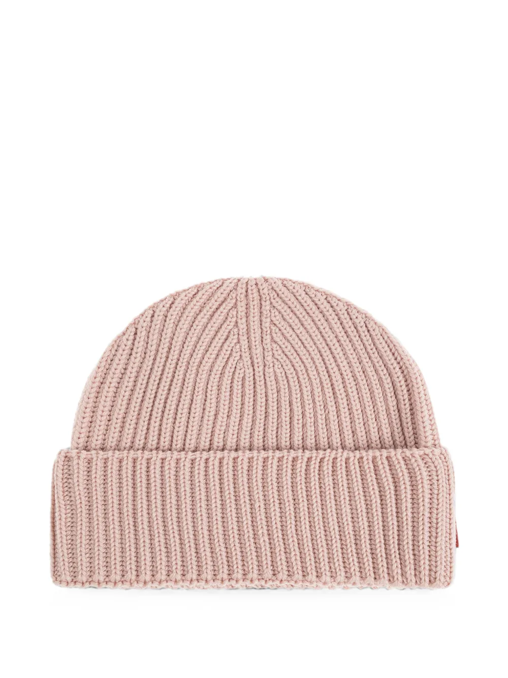 DSQUARED2 Ribgebreide muts en sjaal Roze