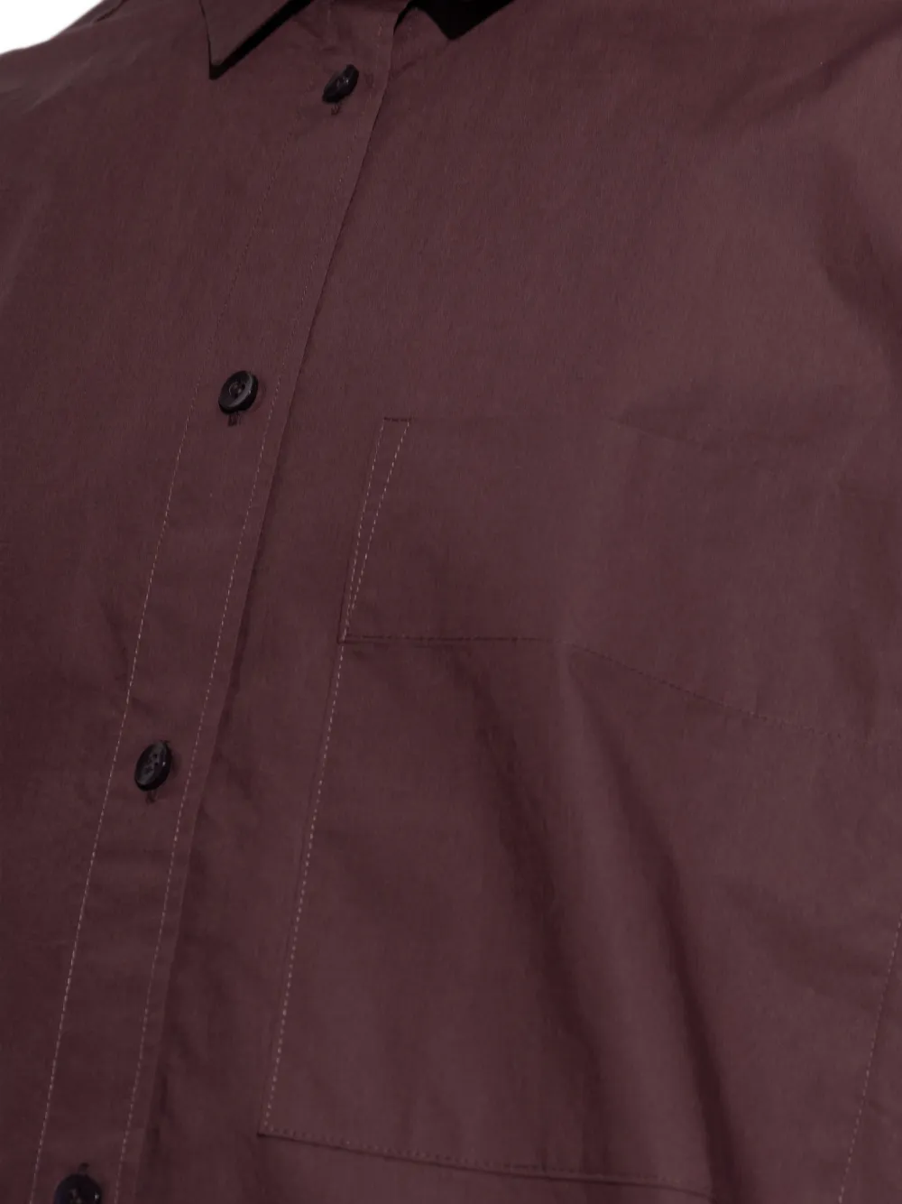 By Malene Birger Derris blouse met borstzak Rood