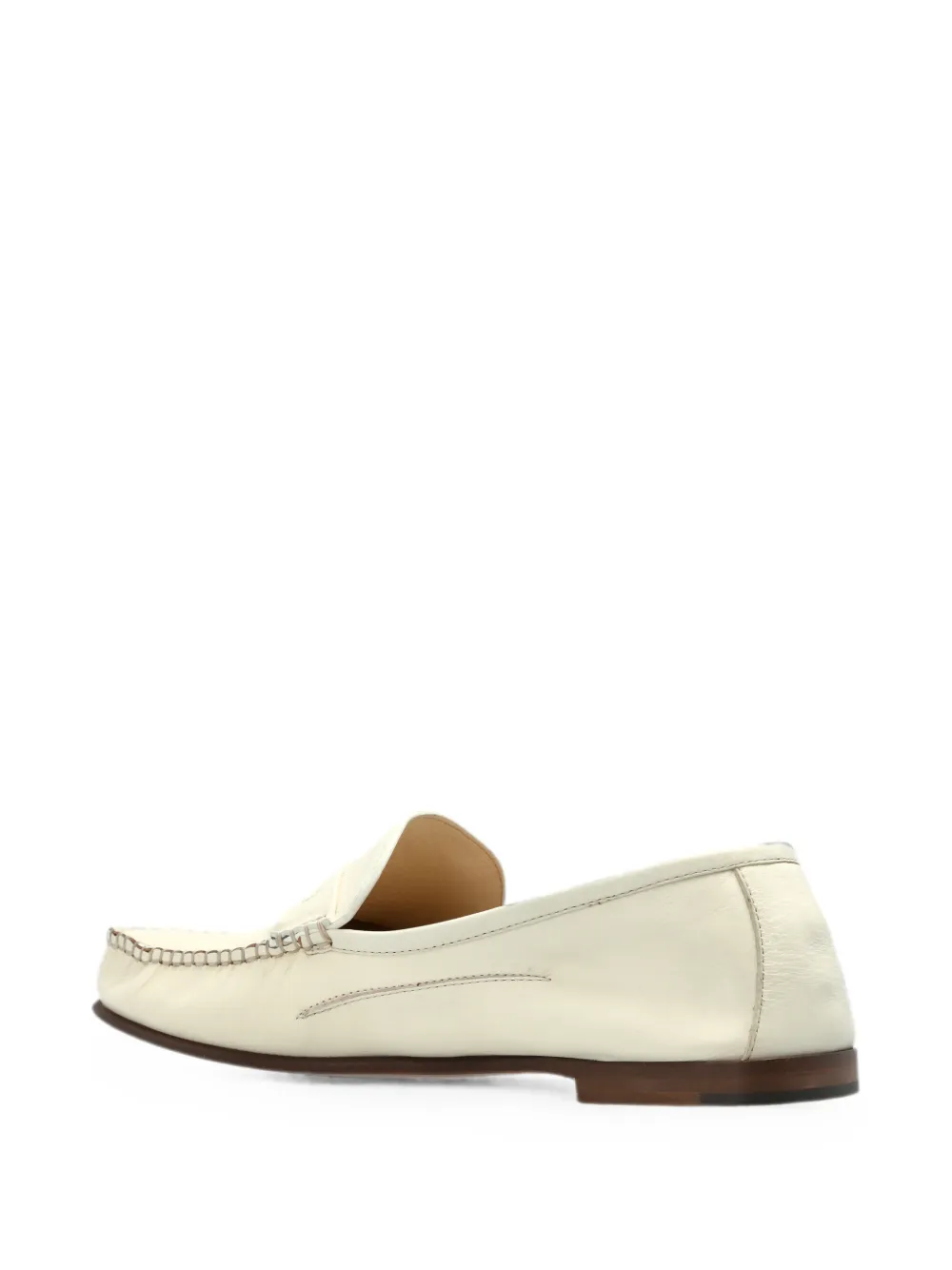 Versace Guanto leather loafers Wit