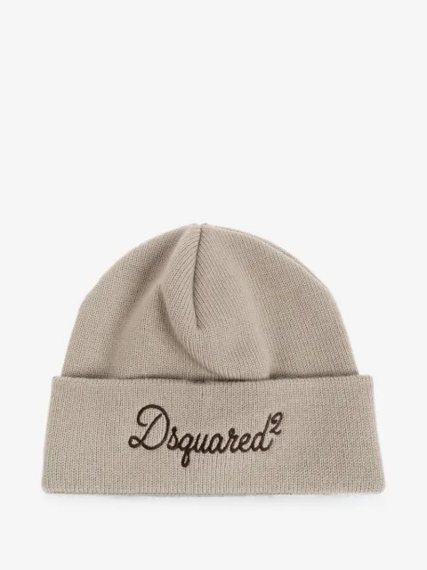 DSQUARED2 bonnet à logo brodé