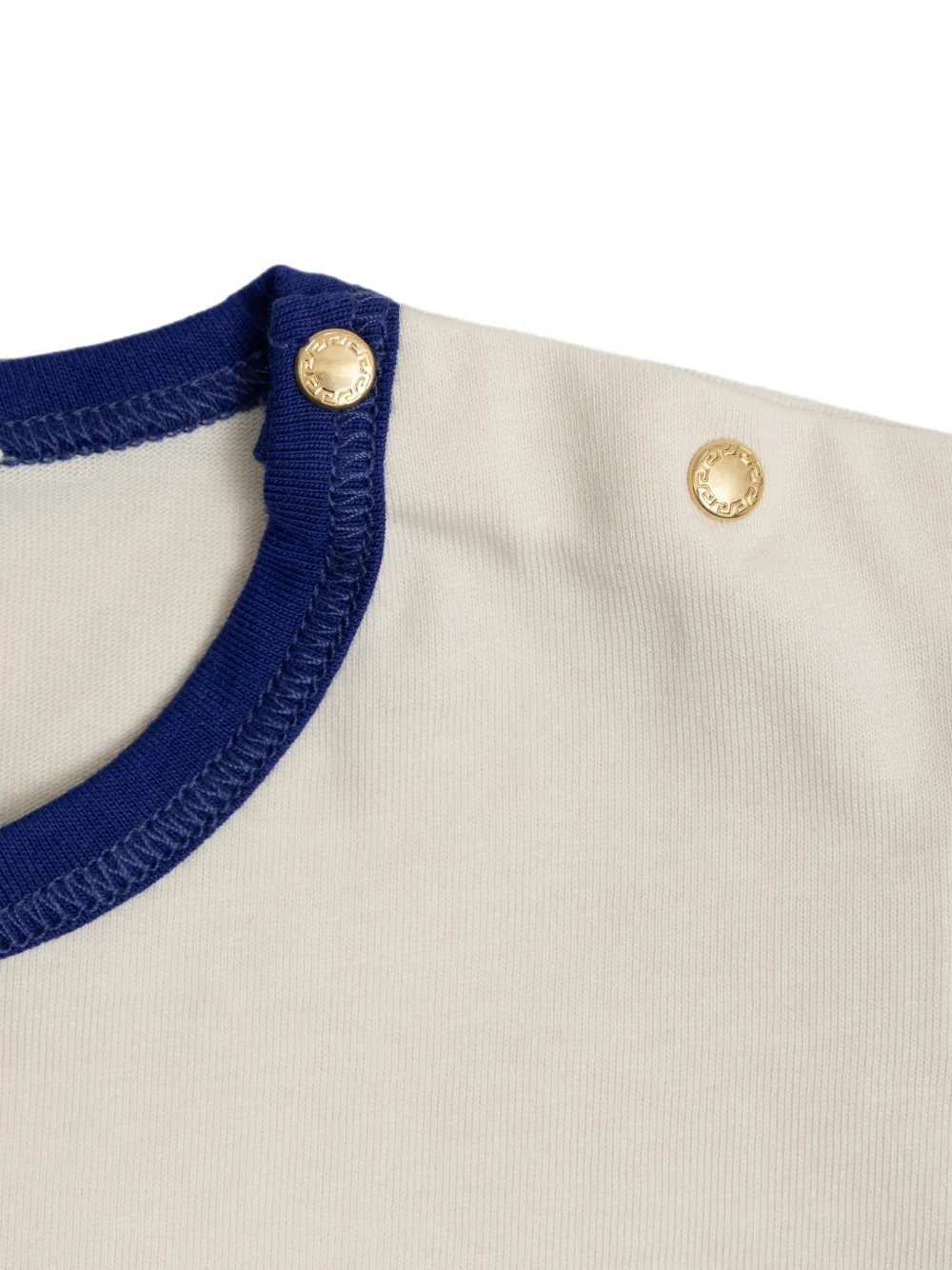 Versace Kids T-shirt met Medusa-print Beige