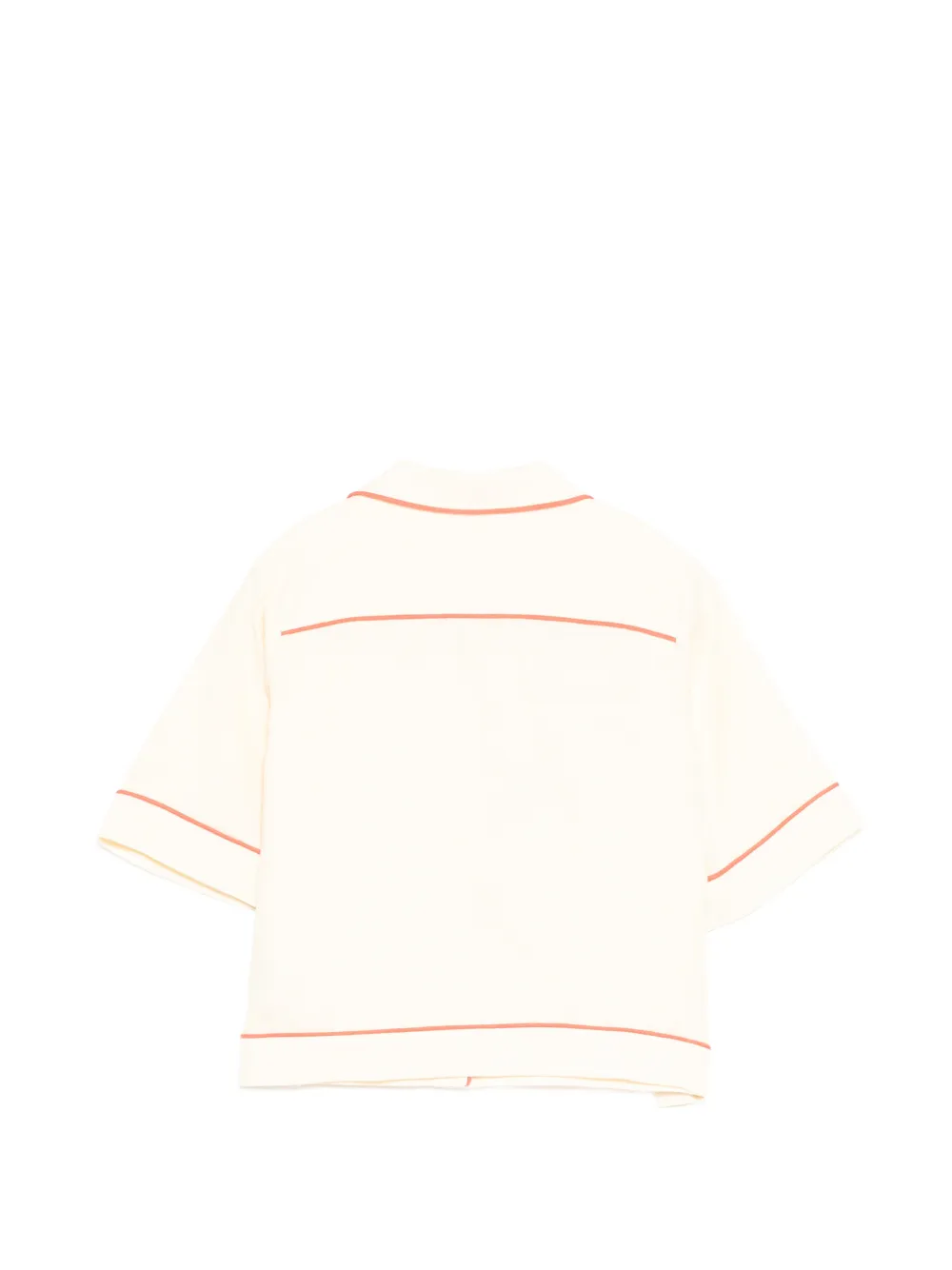 ZIMMERMANN Kids Shirt met borduurwerk Beige