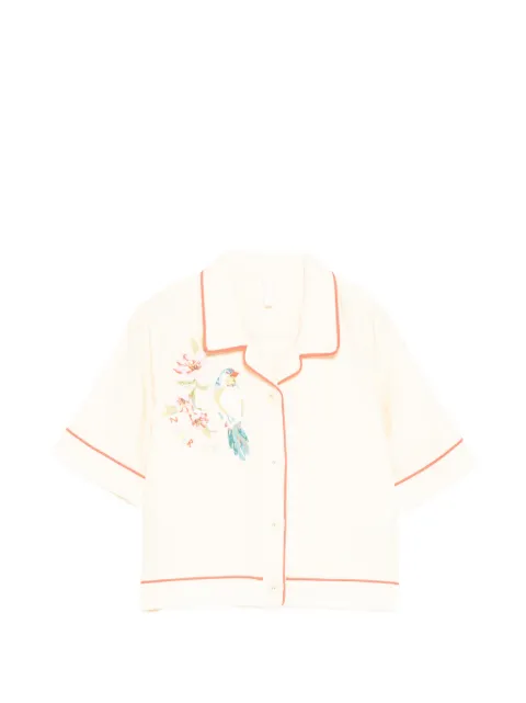 ZIMMERMANN Kids graphic-embroidered shirt