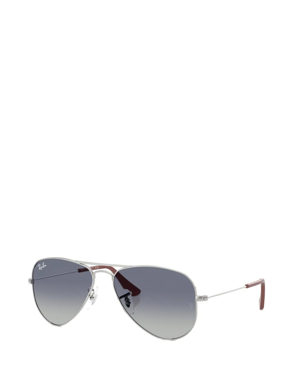 RAY-BAN JUNIOR Zonnebril met piloten montuur Zilver
