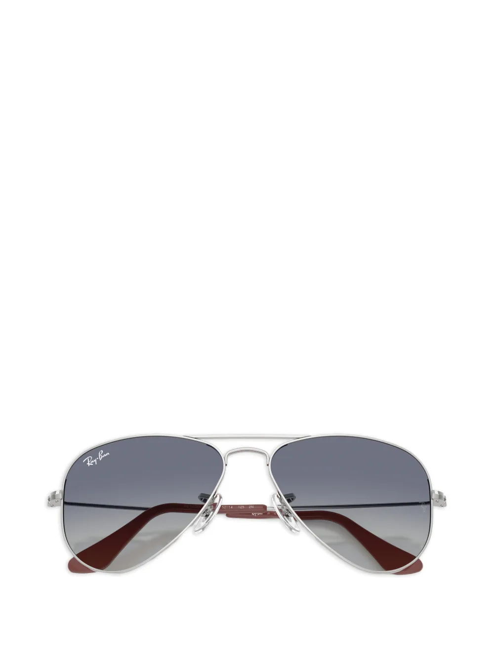 RAY-BAN JUNIOR Zonnebril met piloten montuur Zilver