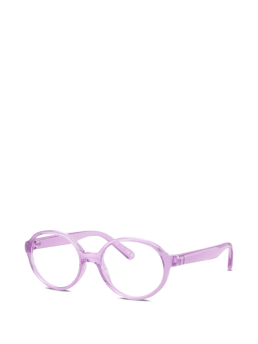 RAY-BAN JUNIOR Bril met rond montuur Paars