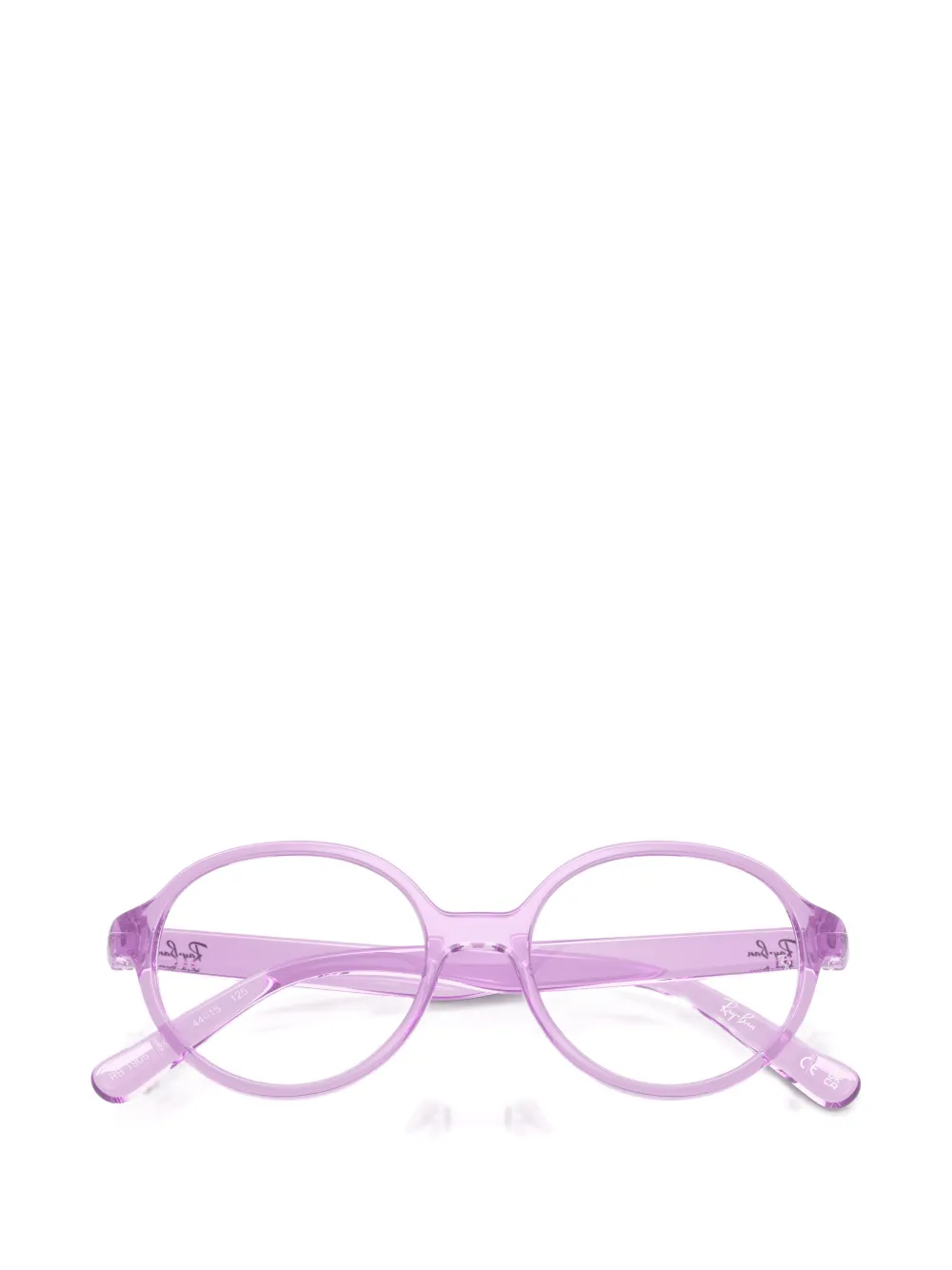 RAY-BAN JUNIOR Bril met rond montuur Paars