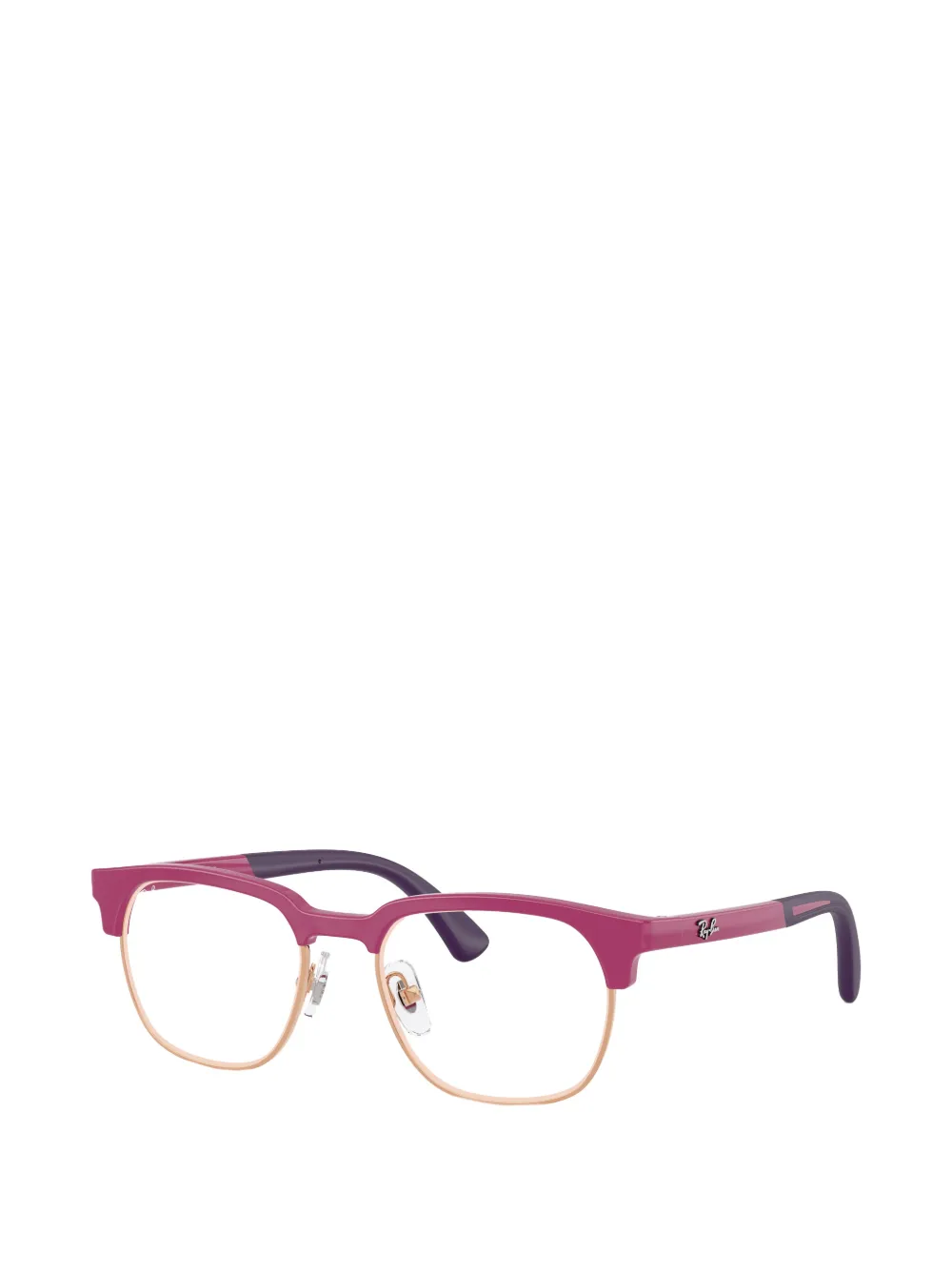 Ray-ban Junior Gafas Con Montura Rectangular - Rosa 