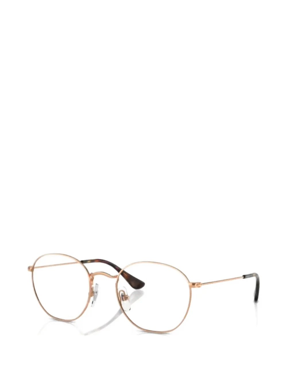 RAY-BAN JUNIOR Rob round-frame glasses - Gold