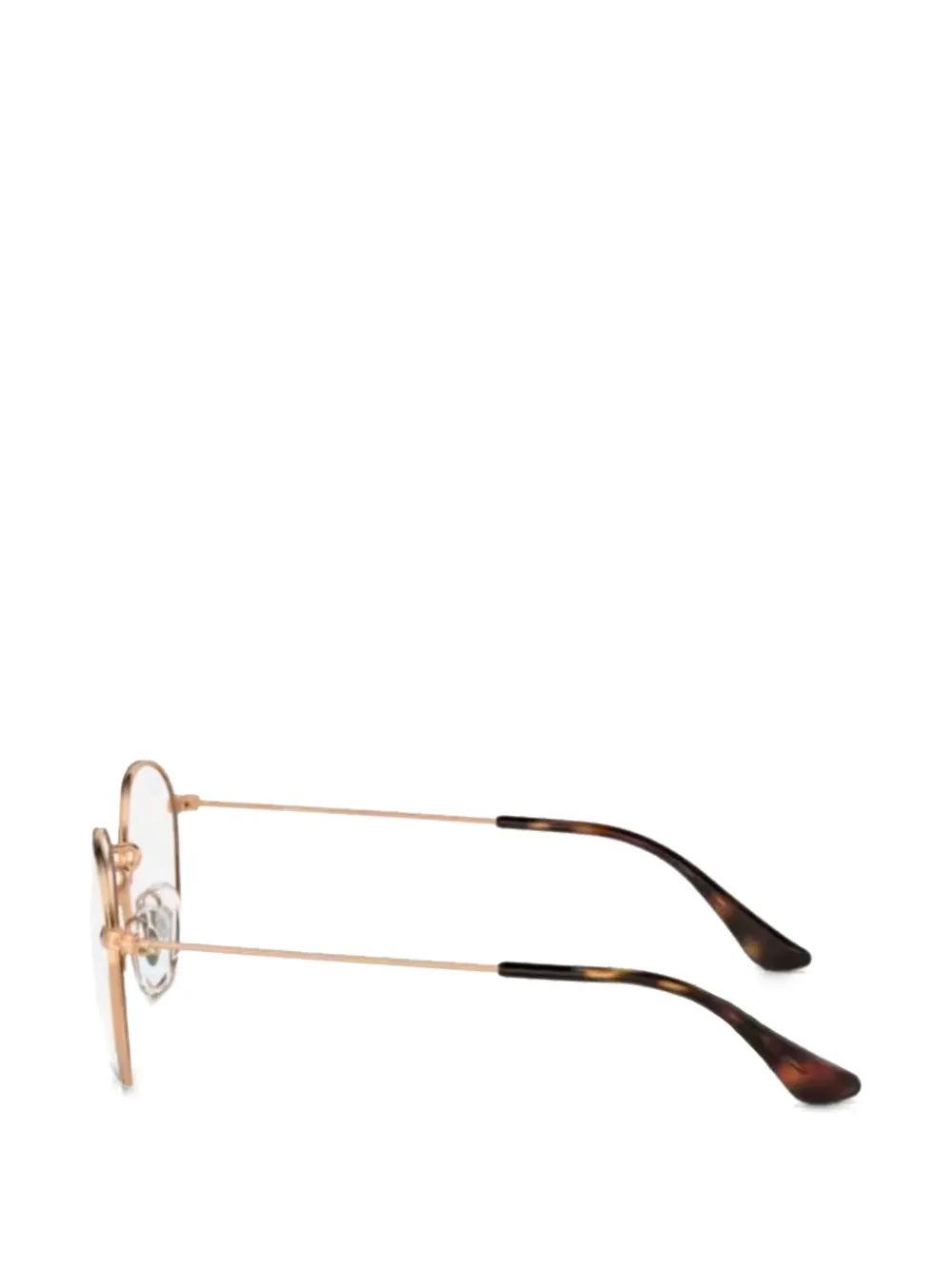 RAY-BAN JUNIOR Rob bril met rond montuur Goud