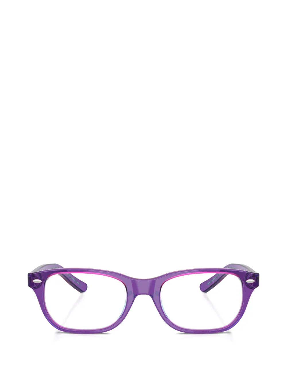 RAY-BAN JUNIOR rectangle-frame glasses - Violett