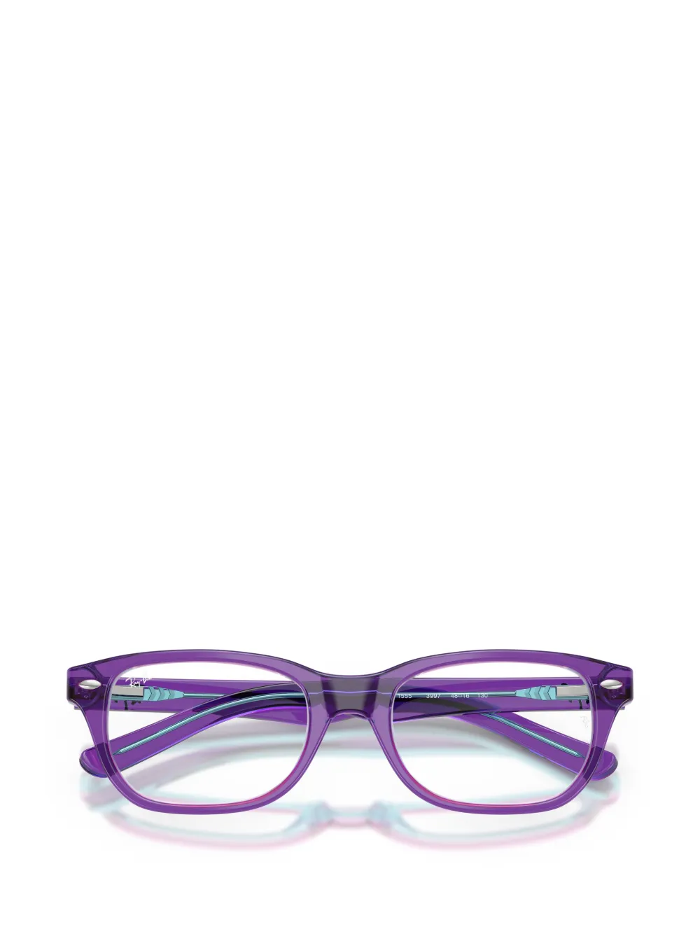 RAY-BAN JUNIOR Bril met rechthoekig montuur Paars